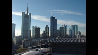 Mainhattan Drohne Germany Frankfurt Henninger Turm Luftaufnahmen Air Video Photography Drone [upl. by Eseilanna]