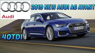 2019 Audi A6 Avant 40 TDI 20 TDI 204 HP Hybrid [upl. by Eninnej]