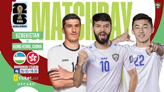 Uzbekistan vs Hong Kong China  2026 FIFA World Cup AFC Asian Qualifiers  Round 2  Livestream [upl. by Hsiekal]