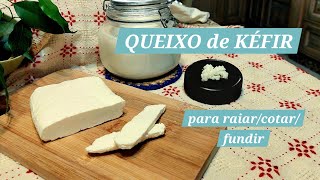 QUESO TIERNO DE KÉFIR 🧀 Queso de cortarraiar  NUSKA [upl. by Rivers924]