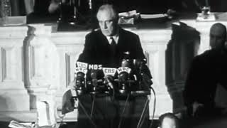 Discurso de la Infamia de Franklin D Roosevelt y declaración de guerra a Japón [upl. by Sommer840]