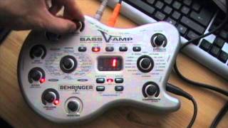 Behringer Bass VAmp Guitarsounds Review [upl. by Elysia551]