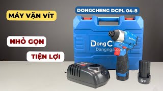 Máy vặn vít 12v dongcheng DCPL048  Nhỏ gọn  tiện lợi [upl. by Einej]