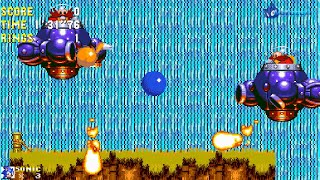 Sonic VS 2 Bosses Fun with Debug mode in Sonic 3 AIR D [upl. by Gytle]