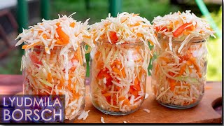 Самая Вкусная КВАШЕНАЯ Капуста за ОДНИ сутки Все квасят по своему а я ТОЛЬКО ТАК [upl. by Eidac766]