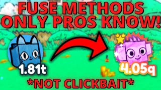 New BEST Fuse Methods on Pet Simulator X Doodle World Update Roblox [upl. by Atiseret442]