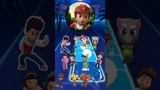 Paw Patrol Pup vs Ryder vs Ryder coffin dance Tiles hop viral song trending shorts [upl. by Helm]