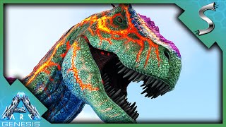 TAMING UP MORE VOLCANIC XREXES amp USING THE TEK GRENADE LAUNCHER  Ark Genesis DLC Gameplay E44 [upl. by Bjork]