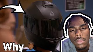 Handsome Boy WEARS HELMET To AVOID GIRLS Reaction  By Dhar Mann [upl. by Etti]