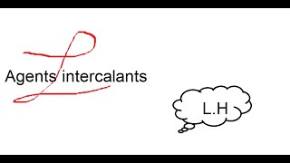 les agents intercalants partie1 anthracyclines tetracyclines [upl. by Kamila]