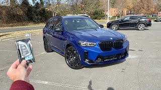 2024 BMW X3M Competition Start Up Exhaust Test Drive Walkaround POV and Review [upl. by Rebecka734]