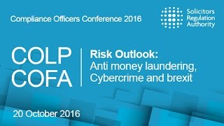 Risk Outlook Anti money laundering cybercrime and Brexit [upl. by Mathew]