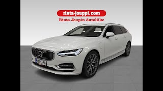 Volvo V90 T8 AWD Business Inscription autSuomiauto ACC BLISS Kess [upl. by Assirim]