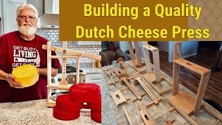 How to Make a Cheese Press  Dutch Style Cheese Press [upl. by Oiuqise429]