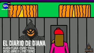 El Diario de Diana 🎃  Aventura Espectral  Series Network GO [upl. by Attennod]