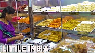 Trying Indian Desserts in Little India  What to Eat in Singapore [upl. by Squires]