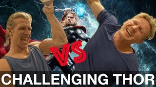 CHALLENGING THOR IN FINGER STRENGTH [upl. by Ennahtur]