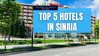 Top 5 Best Hotels in Sinaia Romania  sorted by Rating Guests [upl. by Nerti]