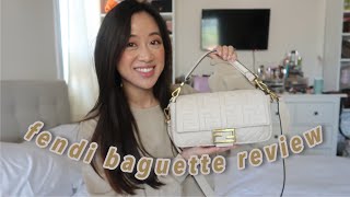 REVIEW FENDI BAGUETTE BAG 6 Month Update [upl. by Hare410]