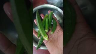 Lady finger new recipe home making desi styleshortscookvideo [upl. by Athena238]