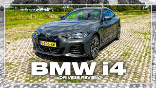 BMW i4 review  De mooiste EV [upl. by Enytsirhc]