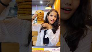 Ordered a Burger with 10 aloo patties 😱😱 Eating most Expensive Burger Of My Life shorts [upl. by Eicirtap29]