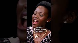 Lupita Nyongos reaction to every wing on Hot Ones [upl. by Mikaela]