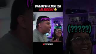 Coreano vacilando con los boricuas 😂 [upl. by Atiras]