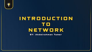 session 1introduction to Network part2 [upl. by Eachelle]