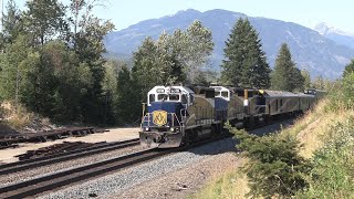 Skeena Pacific Video 2180 Rocky Mountaineer West Malakwa BC 20240710 1713hrs [upl. by Ruthann]