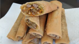 LES MEILLEURS ROULEAUX IMPÉRIAUX  RECETTE SIMPLE ET FACILE  HOP DANS LE WOK [upl. by Chirlin]