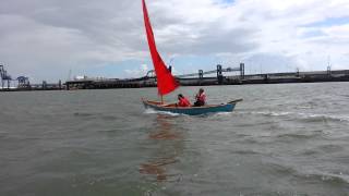 English Raid 2012 ian oughtred yawl [upl. by Pirozzo293]