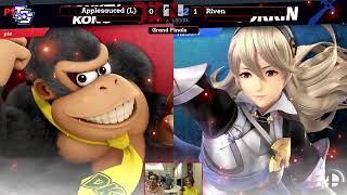 Smash  TNLG 11  GF  Applesauced Mii Brawler Donkey Kong vs Riven Corrin  SSBU [upl. by Younger]