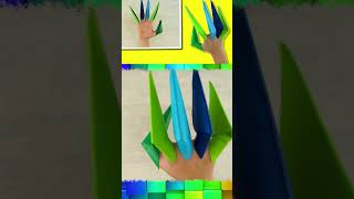 How to make origami claws  paper claws [upl. by Fachanan603]