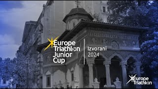 Europe Triathlon Junior Cup Izvorani 2024 [upl. by Seale823]