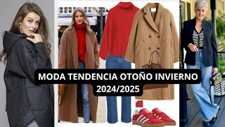 MODA TENDENCIA OTOÑO INVIERNO PRENDAS BÁSICAS PARA LLEVAR EN OTOÑO 20242025 LOS MEJORES OUTFITS [upl. by Esnohpla]