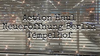 Action Haul 🥰  Neueröffnung Action Berlin Tempelhof  viele tolle Sachen 🥰 [upl. by Gellman21]