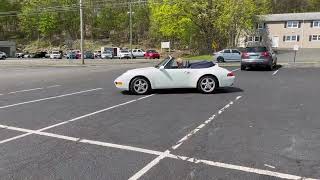 PCARMARKET Auction 33kMile 1995 Porsche 993 Carrera Cabriolet 6Speed [upl. by Barcus862]