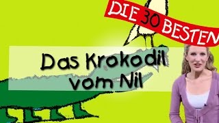 Das Krokodil vom Nil  Anleitung zum Bewegen  Kinderlieder [upl. by Chud]