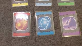 Real Dinosaur King Cards Armor Cards Move Cards and Secret Cards [upl. by Nylqcaj]