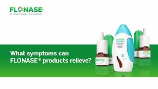 What symptoms can FLONASE® products relieve [upl. by Rebmik630]