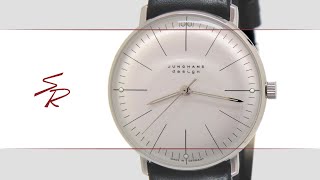 Junghans Max Bill Handaufzug 34mm 027370002 [upl. by Anon]