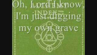 Thrice  Digging My Own Grave lyrics [upl. by Mcmath]