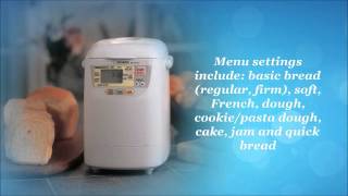 Zojirushi BBHAC10 Home Bakery Mini Breadmaker [upl. by Thorin984]