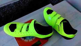 Ciclismo  Recensione Peso Scarpe per Bici da Corsa BTWIN 500 [upl. by Bevon]