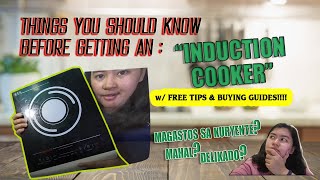 INDUCTION COOKER QUICK TECHNICAL REVIEW  Buyers Guide [upl. by Mariele]