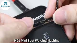 MC1 Mini Spot Welding Machine For iPhone Battery Flex Repair Welder [upl. by Haimehen]