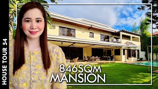 Touring a 3storey House with a Huge Garden and Swimming Pool for Sale in Alabang House Tour 54 [upl. by Jaycee]