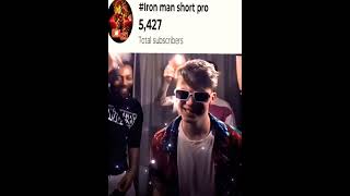 Iron man short pro 5000K celebrateshorts [upl. by Haisa]