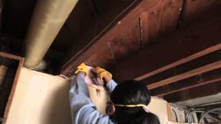 How to Insulate Rim Joists [upl. by Enialahs]